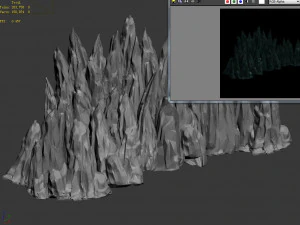 jiuyou sea-mountain-capstone 03 3D Model