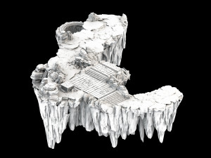 jiuyou sea area-mountain 06 3D Model