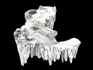 jiuyou sea area-mountain 06 3D Model