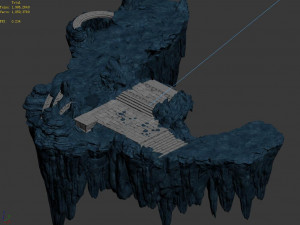jiuyou sea area-mountain 06 3D Model