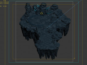 jiuyou sea area-upper mountain 3D Model