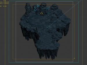 jiuyou sea area-upper mountain 3D Model