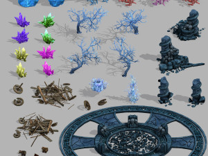 jiuyou sea area-object 3D Model