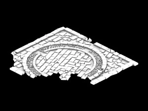jiuyou waters-object 02 3D Model