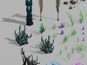 jiuyou waters-object 03 3D मॉडल