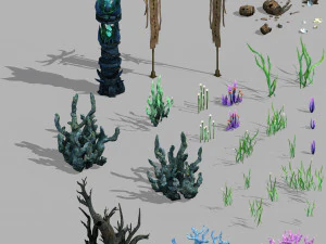 jiuyou &aacute;gua-objeto 03 Modelo 3D