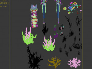 jiuyou waters-object 03 3D 模型