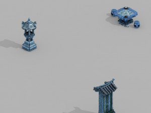 jiuyou waters-object 33 3D Model