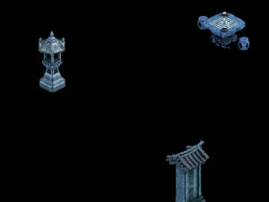 jiuyou waters-object 33 3D Model