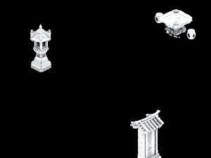 jiuyou waters-object 33 3D Model