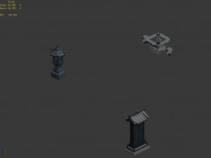 jiuyou waters-object 33 3D Model