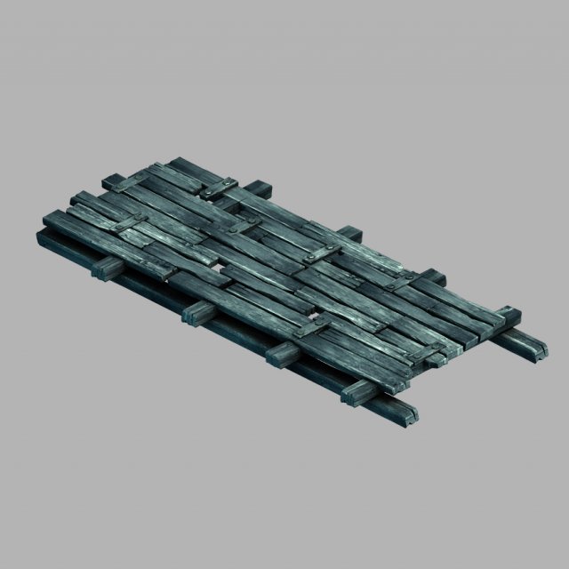 jiuyou sea area-little bridge 3D Modell .c4d .max .obj .3ds .fbx .stl .blend 