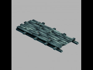 jiuyou sea area-little bridge Model 3D