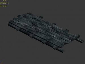 jiuyou sea area-little bridge 3D Modell