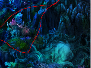 jiuyou sea area-octopus statue cave 06 3D Model