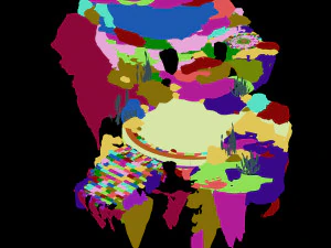 jiuyou sea area-middle terrain 01 3D Model