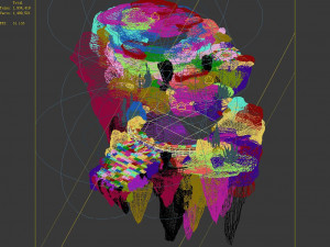 jiuyou sea area-middle terrain 01 3D 模型