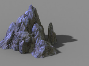 kunlun mountain-mountain-stone 14 3D-Modell