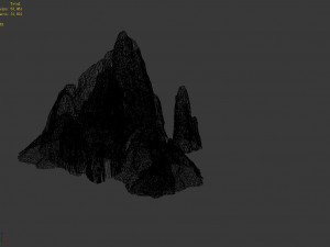 kunlun mountain-mountain-stone 14 3Dモデル