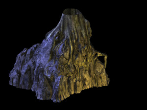 kunlun mountain-mountain-stone 15 Model 3D