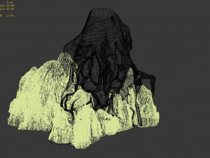 kunlun mountain-mountain-stone 15 3D Model