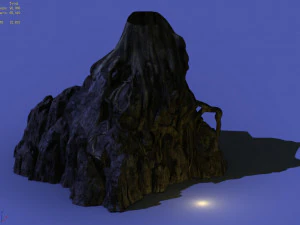 kunlun mountain-mountain-stone 15 3D Model
