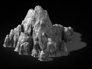 kunlun mountain-mountain-stone 16 3D Model