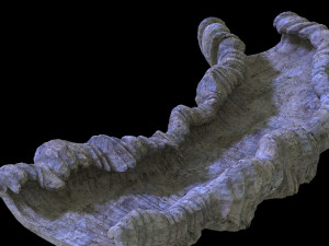 kunlun mountain-mountain-stone 17 3D Model