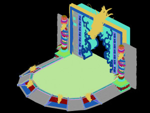 devil dragon palace-longtaizi Modelo 3D