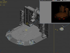 devil dragon palace-longtaizi Modelo 3D