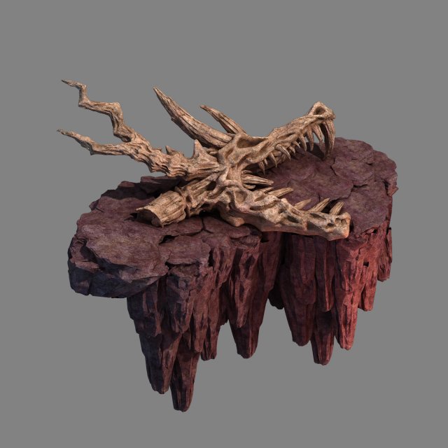 devil dragon palace-dragon head Modèle 3D .c4d .max .obj .3ds .fbx .stl .blend 