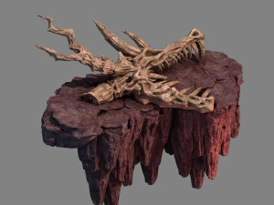 Teufelsdrachenpalast-Drachenkopf 3D Modell