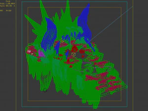 devil dragon hall-dragon head mountain 3D Model