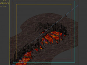 devil dragon temple-dragon shaped mountain 04 3D Модель