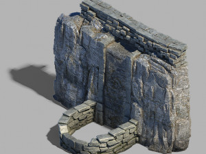 fountain-attractions-rockery-backyard Modelo 3D