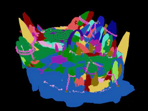 platform big mountain 06 3D Model