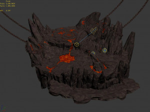 platform big mountain 06 Modelo 3D