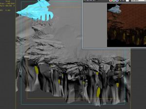 dragon fortress-terrain ice edge 02 Modelo 3D