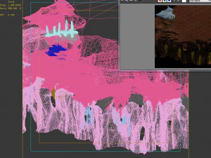 dragon fortress-terrain ice edge 02 3D Model