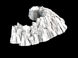 dragon fortress-taizi mountain 3D 模型