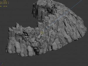 dragon fortress-taizi mountain 3D 模型