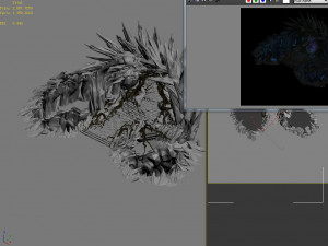 dragon fortress-spider forest arch Model 3D