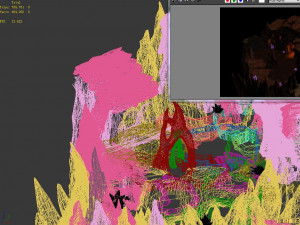 shennong fortress-lower right mountain Modelo 3D