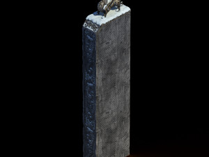 stone tablet-sculpture-snow 85 3D Model