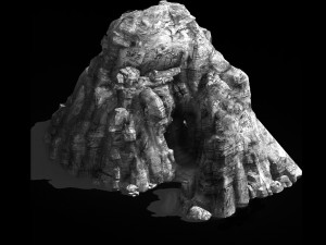 stone mountain-huangfeng cave 13 3D मॉडल