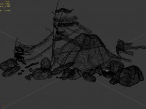 stone-desert-color stone 3D Model
