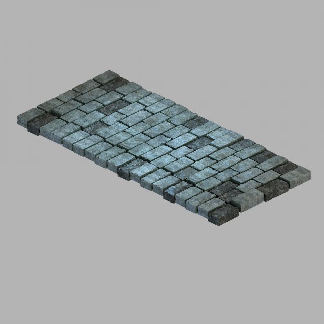 plague swamp-stone road 3D Модель .c4d .max .obj .3ds .fbx .stl .blend 