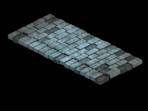 plague swamp-stone road 3D Model