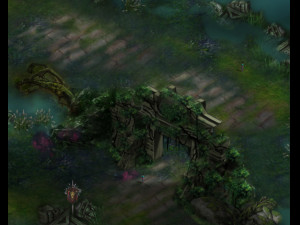 plague swamp-stone road 3D Модель