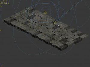 plague swamp-stone road 3D Model